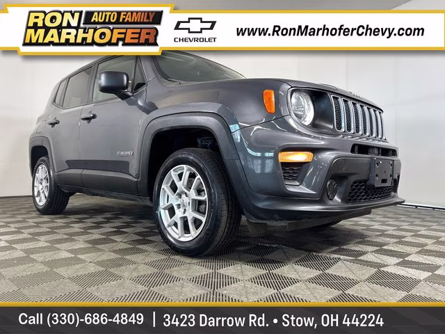 2023 Graphite Gray Jeep Renegade Latitude 4X4 SUV