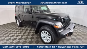 2023 Black Clearcoat Jeep Wrangler Sport S 4X4 SUV