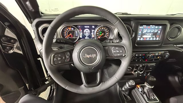 2023 Black Clearcoat Jeep Wrangler Sport S 4X4 SUV