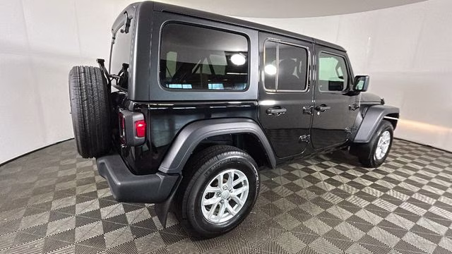 2023 Black Clearcoat Jeep Wrangler Sport S 4X4 SUV