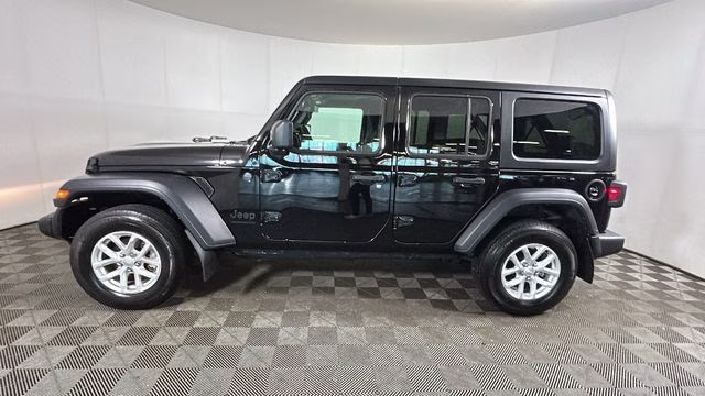 2023 Black Clearcoat Jeep Wrangler Sport S 4X4 SUV