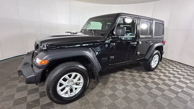 2023 Black Clearcoat Jeep Wrangler Sport S 4X4 SUV