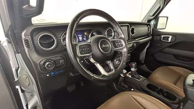 2023 Silver Zynith Clearcoat Jeep Wrangler Sahara 4xe 4X4 SUV