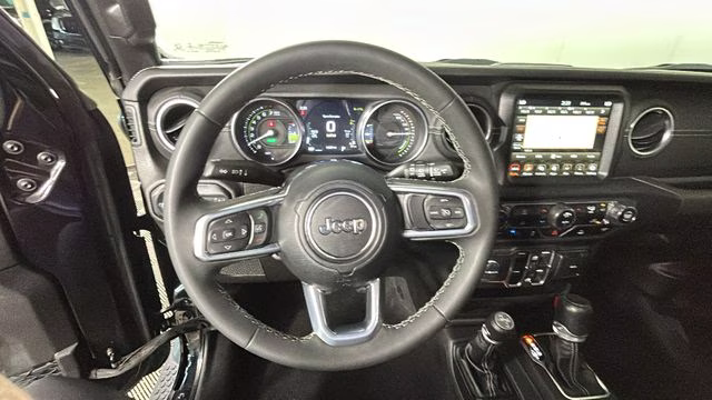 2023 Black Clearcoat Jeep Wrangler Sahara 4xe 4X4 SUV
