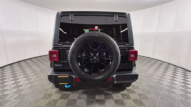 2023 Black Clearcoat Jeep Wrangler Sahara 4xe 4X4 SUV
