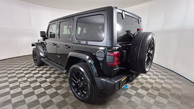 2023 Black Clearcoat Jeep Wrangler Sahara 4xe 4X4 SUV