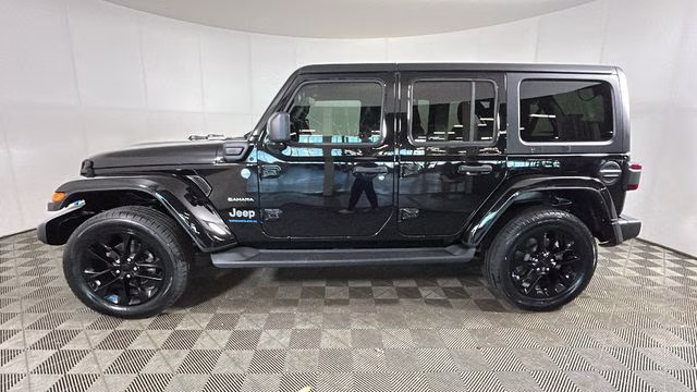 2023 Black Clearcoat Jeep Wrangler Sahara 4xe 4X4 SUV