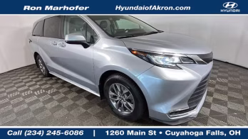 2021 Celestial Silver Metallic Toyota Sienna XLE FWD Van