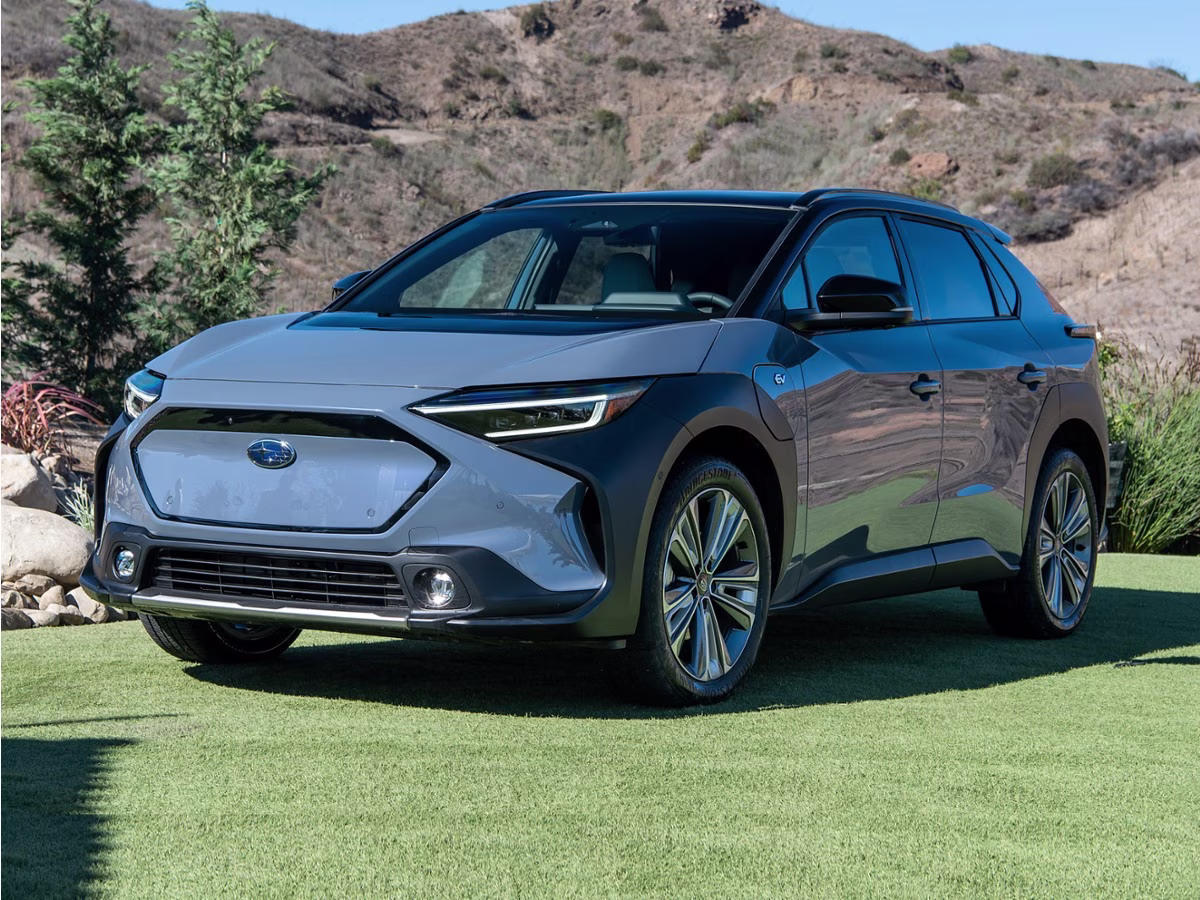 2023 Galactic Black Subaru Solterra Touring AWD SUV