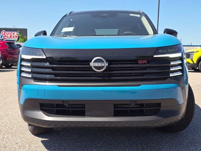 2026 Arctic Ice Blue/Black Nissan Kicks SR AWD SUV