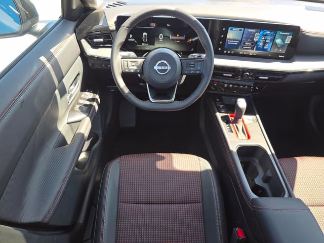 2026 Arctic Ice Blue/Black Nissan Kicks SR AWD SUV