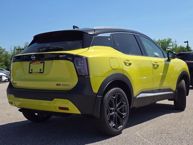 2026 Yuzu Yellow/Super Black Nissan Kicks SR AWD SUV