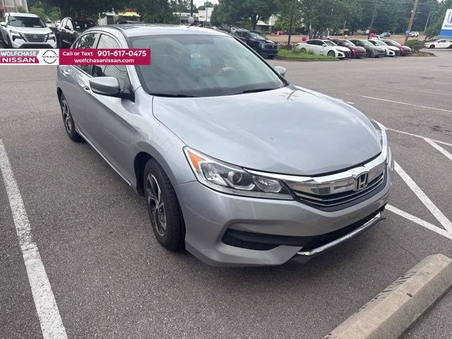 2017 Lunar Silver Metallic Honda Accord LX FWD Sedan