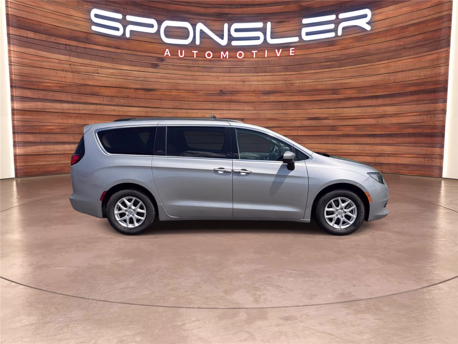 2020 Billet Silver Metallic Clearcoat Chrysler Voyager LXI FWD Van