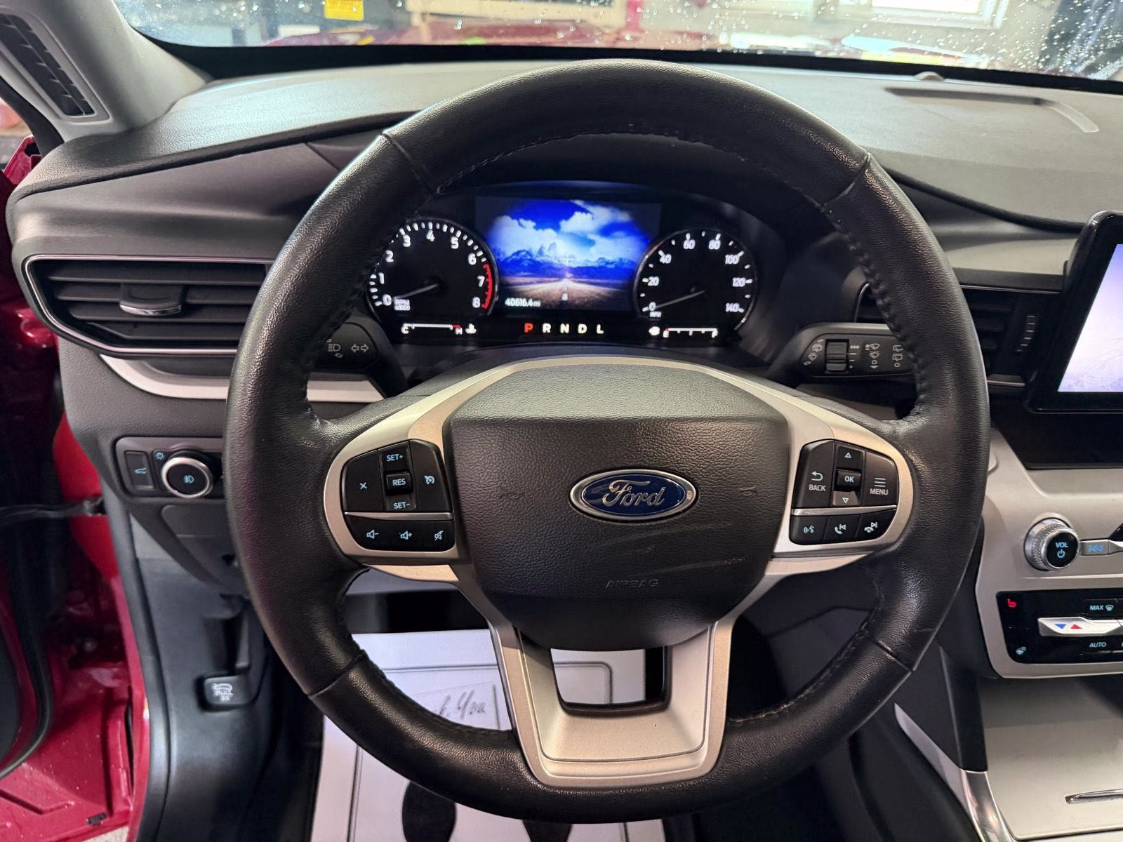 2023 Rapid Red Metallic Tinted Clearcoat Ford Explorer XLT 4X4 SUV