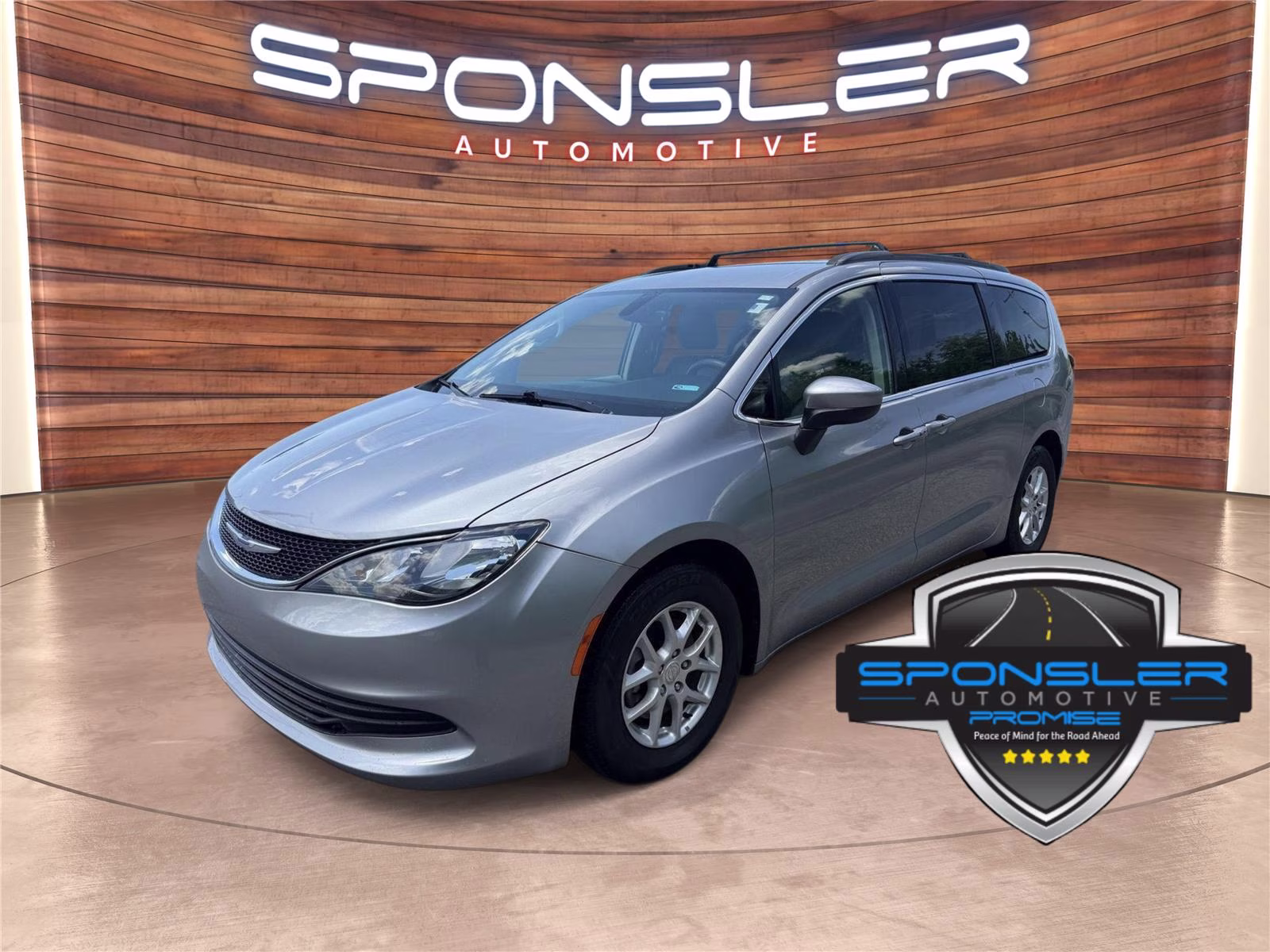 2020 Billet Silver Metallic Clearcoat Chrysler Voyager LXI FWD Van