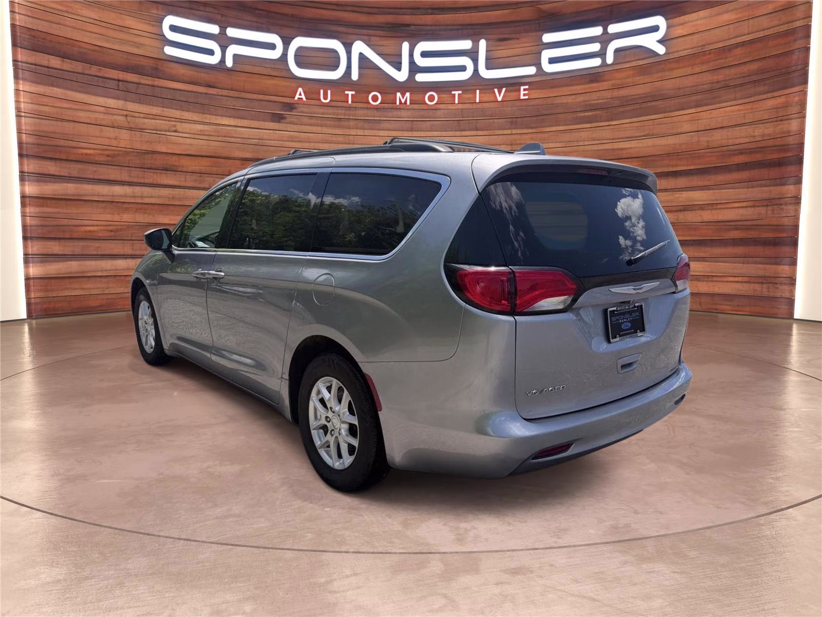 2020 Billet Silver Metallic Clearcoat Chrysler Voyager LXI FWD Van