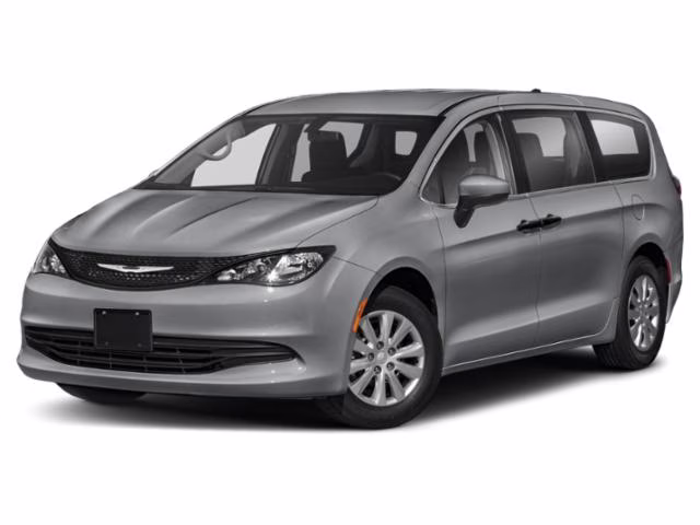 2020 Billet Silver Metallic Clearcoat Chrysler Voyager LXI FWD Van