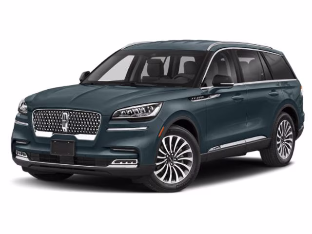 2020 Blue Diamond Metallic Lincoln Aviator Reserve AWD SUV