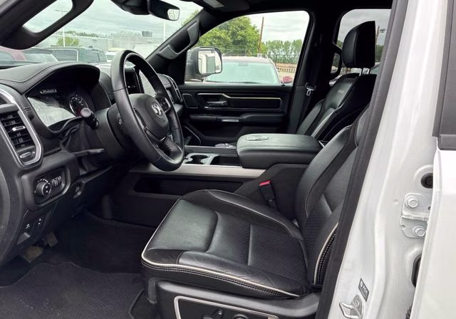 2023 Bright White Clearcoat Ram 1500 Laramie 4X4 Truck