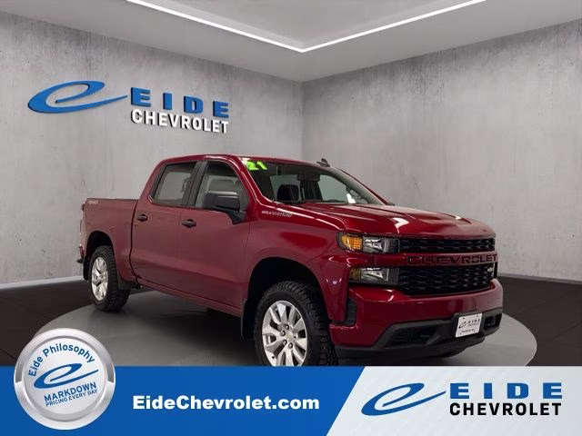 2021 Chevrolet Silverado 1500 Custom 4X4 Crew Cab Short Box's photo