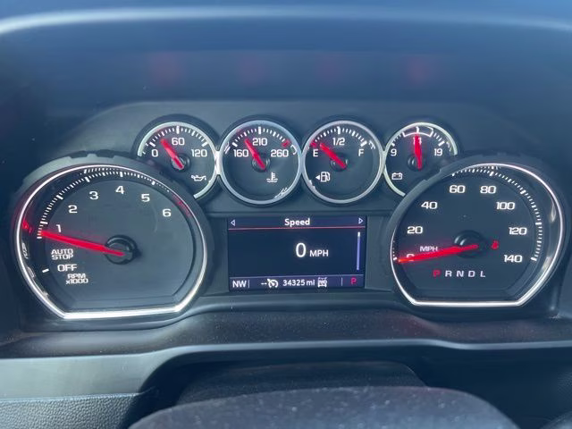 2021 Cherry Red Tintcoat Chevrolet Silverado 1500 Custom 4X4 Truck