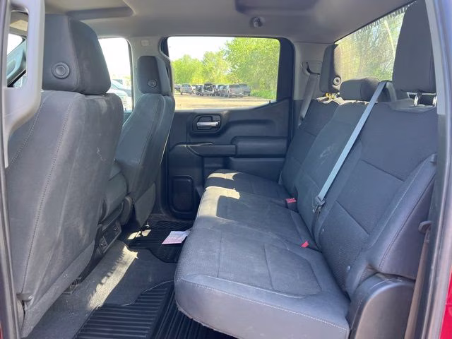 2021 Cherry Red Tintcoat Chevrolet Silverado 1500 Custom 4X4 Truck