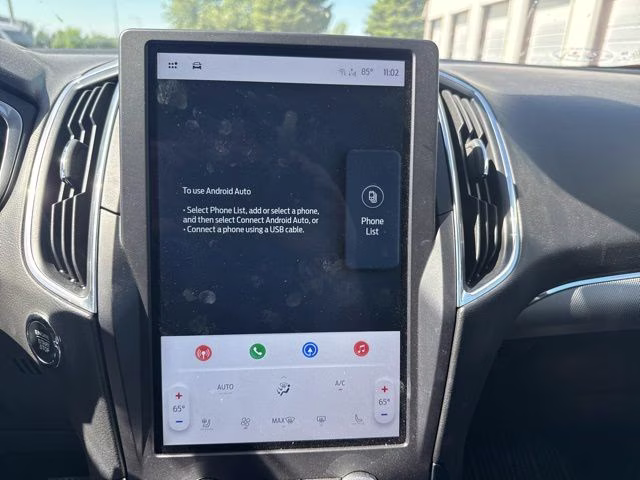 2021 Red Ford Edge Titanium AWD SUV