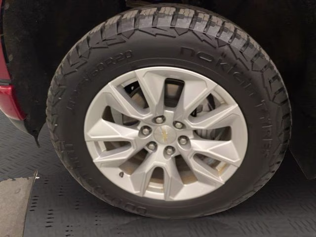 2021 Cherry Red Tintcoat Chevrolet Silverado 1500 Custom 4X4 Truck