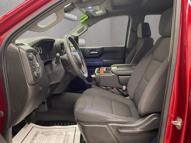 2021 Cherry Red Tintcoat Chevrolet Silverado 1500 Custom 4X4 Truck