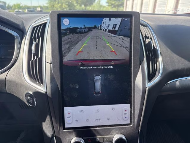 2021 Red Ford Edge Titanium AWD SUV