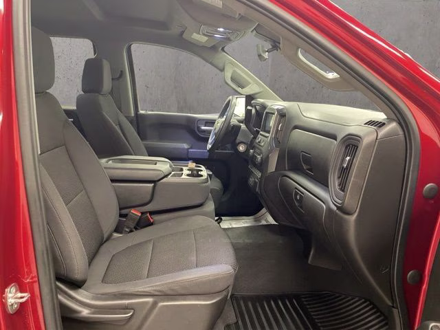 2021 Cherry Red Tintcoat Chevrolet Silverado 1500 Custom 4X4 Truck