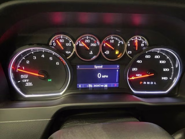 2021 Cherry Red Tintcoat Chevrolet Silverado 1500 Custom 4X4 Truck