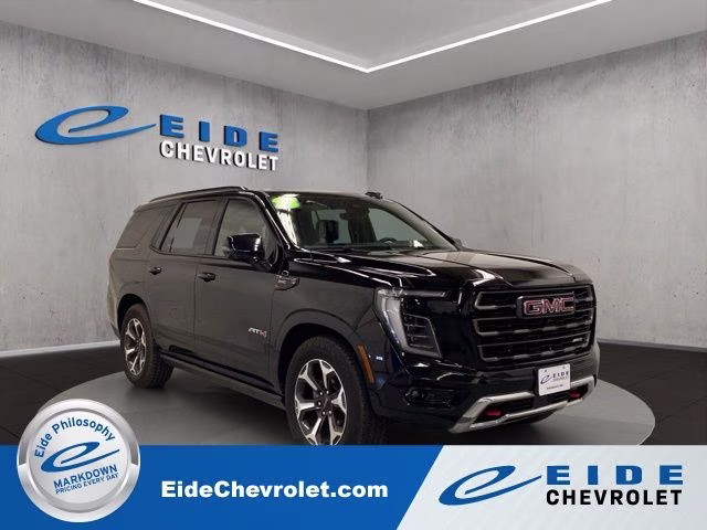 2025 Onyx Black GMC Yukon AT4 Ultimate 4X4 SUV