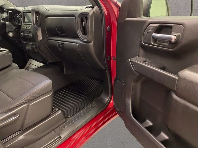 2021 Cherry Red Tintcoat Chevrolet Silverado 1500 Custom 4X4 Truck