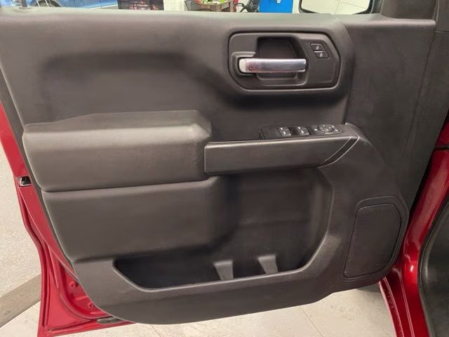 2021 Cherry Red Tintcoat Chevrolet Silverado 1500 Custom 4X4 Truck
