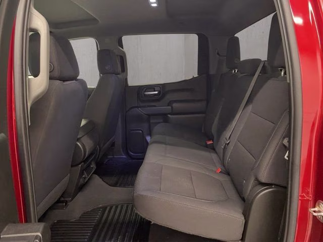 2021 Cherry Red Tintcoat Chevrolet Silverado 1500 Custom 4X4 Truck