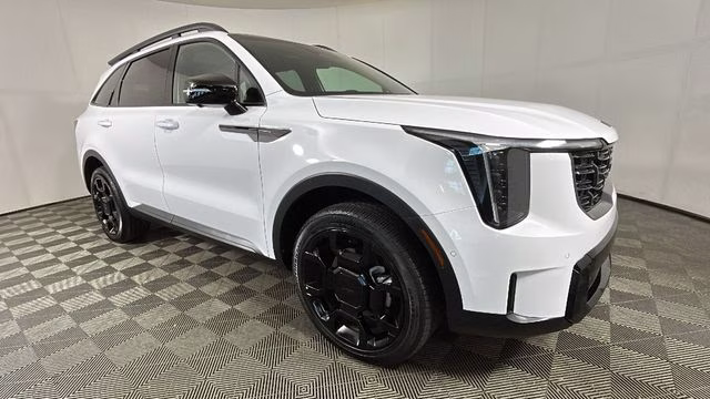 2026 Glacial White Pearl Kia Sorento X-Line SX Prestige AWD SUV