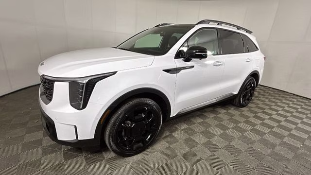 2026 Glacial White Pearl Kia Sorento X-Line SX Prestige AWD SUV