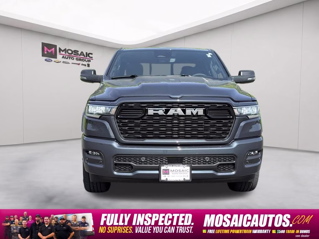 2026 Forged Blue Metallic Ram 1500 Big Horn/Lone Star 4X4 Truck