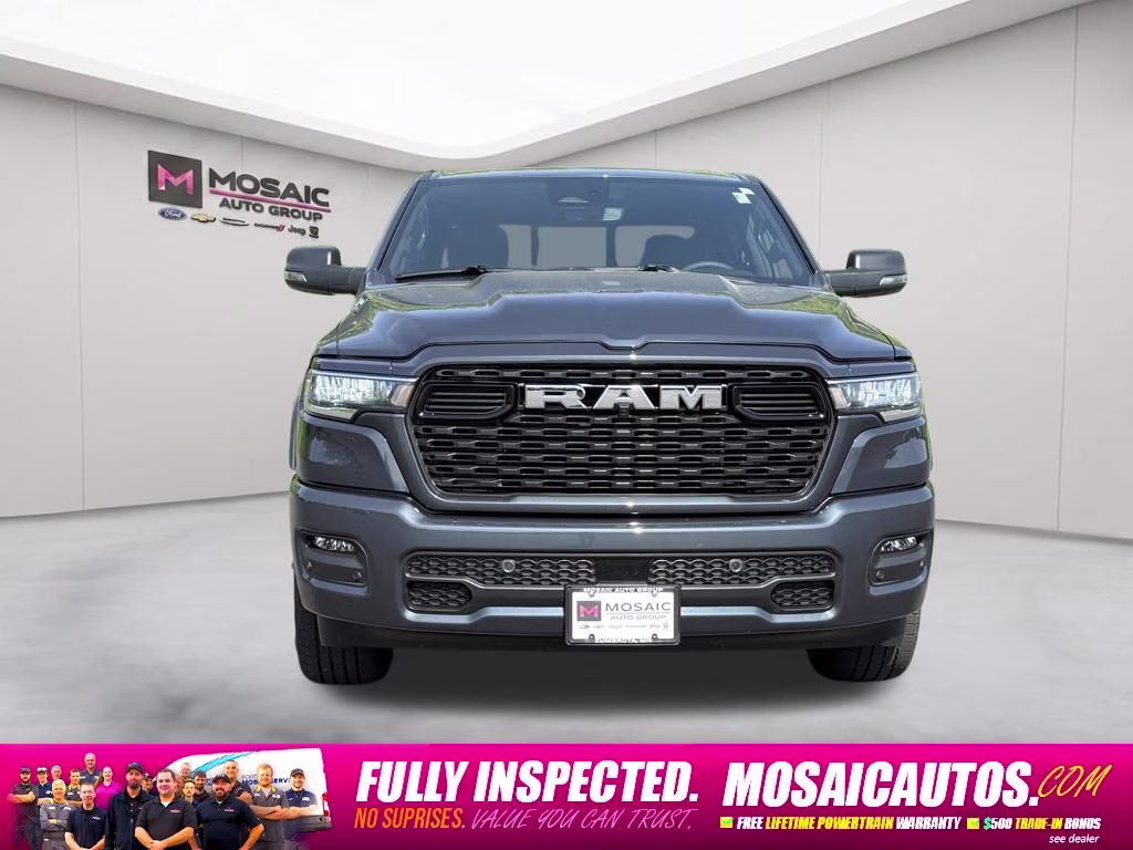 2026 Forged Blue Metallic Ram 1500 Big Horn/Lone Star 4X4 Truck