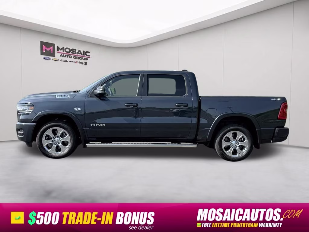 2026 Forged Blue Metallic Ram 1500 Big Horn/Lone Star 4X4 Truck