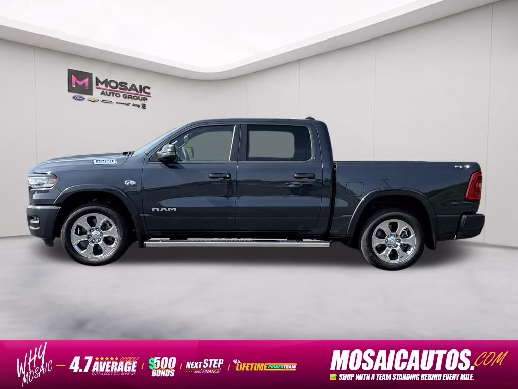 2026 Forged Blue Metallic Ram 1500 Big Horn/Lone Star 4X4 Truck