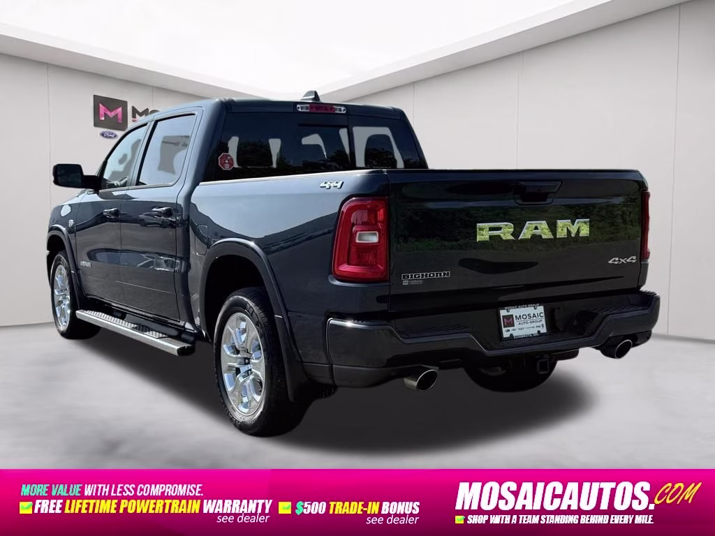 2026 Forged Blue Metallic Ram 1500 Big Horn/Lone Star 4X4 Truck