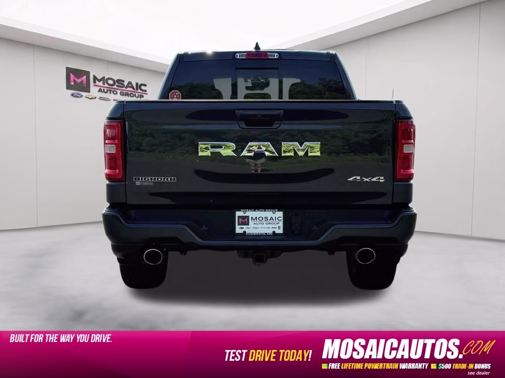 2026 Forged Blue Metallic Ram 1500 Big Horn/Lone Star 4X4 Truck