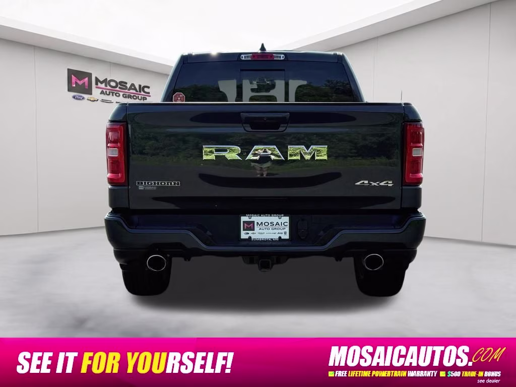 2026 Forged Blue Metallic Ram 1500 Big Horn/Lone Star 4X4 Truck
