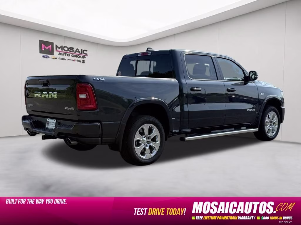 2026 Forged Blue Metallic Ram 1500 Big Horn/Lone Star 4X4 Truck