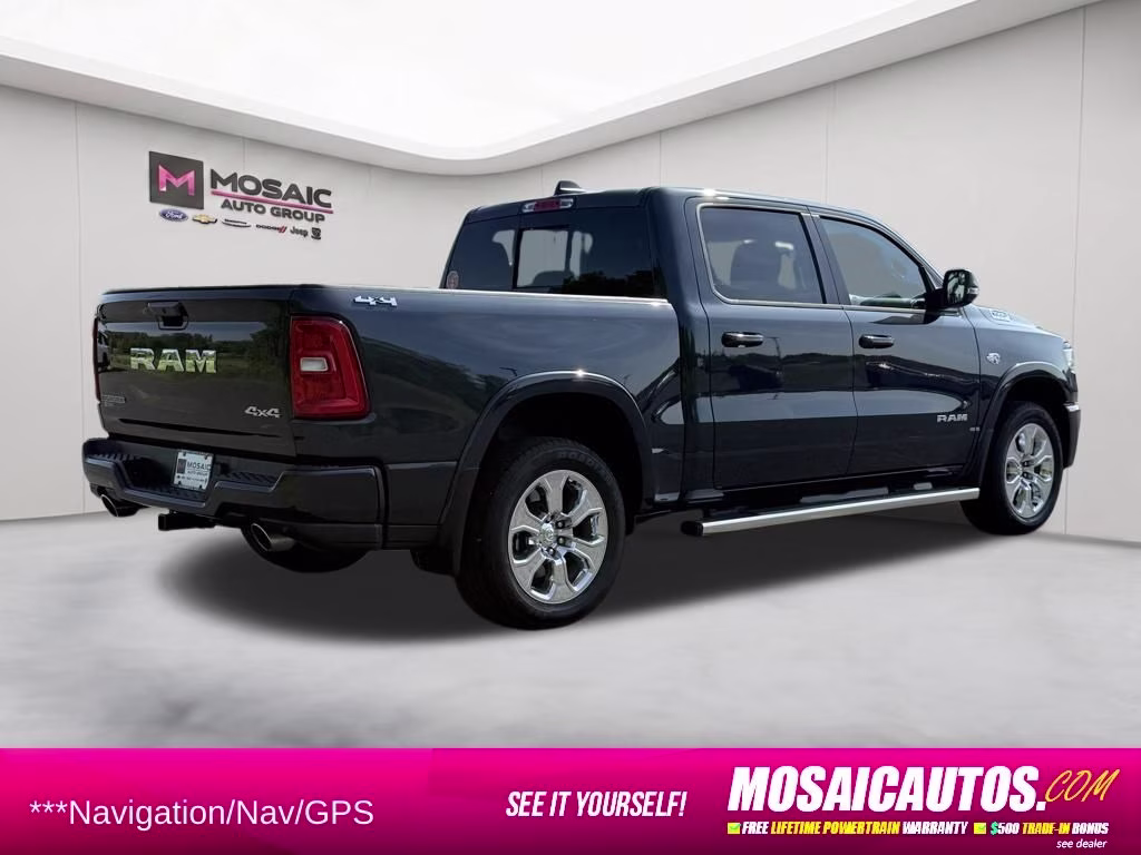 2026 Forged Blue Metallic Ram 1500 Big Horn/Lone Star 4X4 Truck