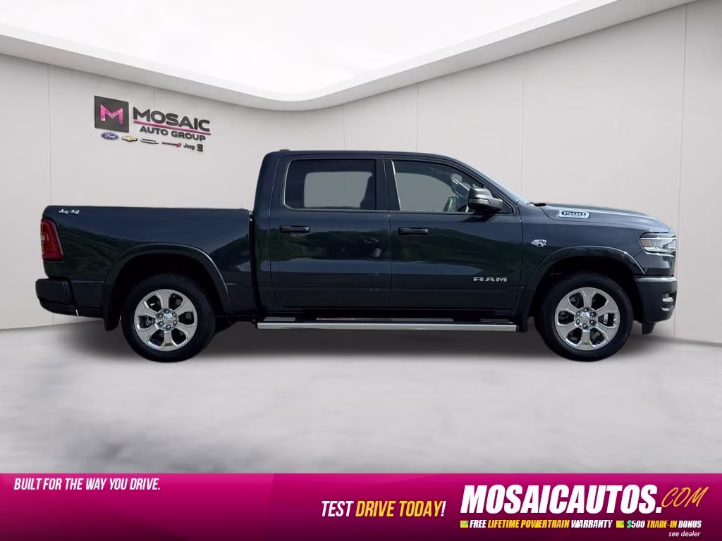 2026 Forged Blue Metallic Ram 1500 Big Horn/Lone Star 4X4 Truck