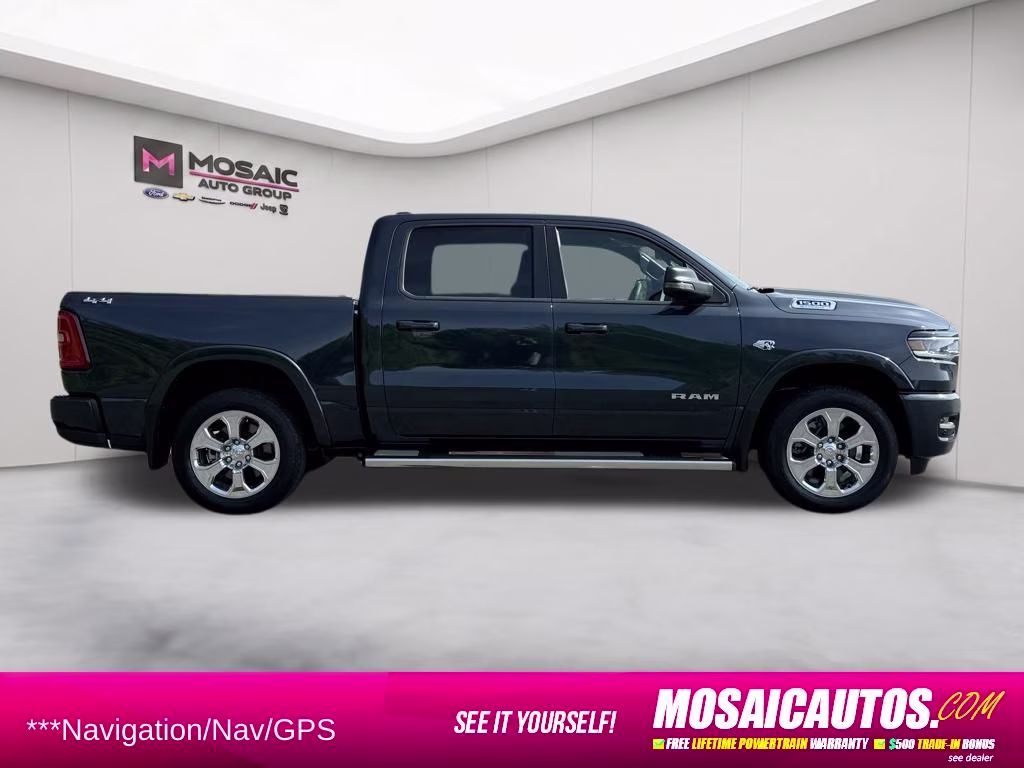 2026 Forged Blue Metallic Ram 1500 Big Horn/Lone Star 4X4 Truck